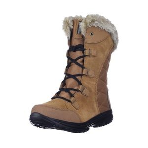 Tan/Black Columbia Women's Ice Maiden II Snow Boot